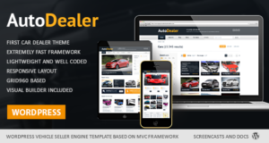 Autohändler – WordPress Template für Autohändler