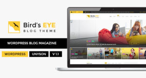 Blog – WordPress Blog Template – Vogelperspektive
