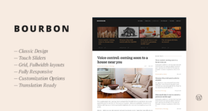 Bourbon – Responsives WordPress-Blog-Layout