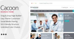 Cacoon – Responsive Business WordPress Vorlage