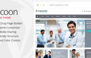 Cacoon – Responsive Business WordPress Vorlage