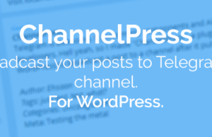 ChannelPress – Sendet Beiträge an Telegram