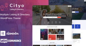 Cityo – Multiple Listing Directory WordPress Vorlage