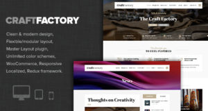 Craft Factory – Handwerk, Kunst, Hobby Business WP-Thema