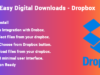 Einfache digitale Downloads - Dropbox