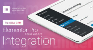 Elementor Pro Form Widget – Integration von Pipedrive CRM
