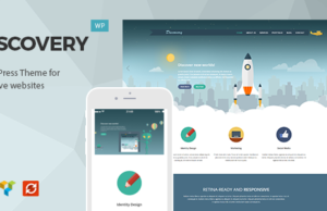 Entdeckung – Responsive Creative WordPress Layout