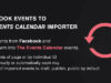 Events Importer von Facebook zu The Events Calendar Addon - PRO