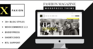 Faxion – Fashion Magazine Vorlage