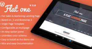 Flatone Sales and Marketing Landing Page