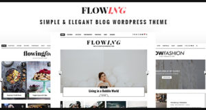 Fließend – Multi-Concept-WordPress-Blog-Vorlage