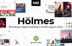 Holmes – Digital Agency Template
