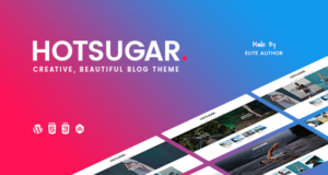 HotSugar | Responsives WordPress-Blog-Layout
