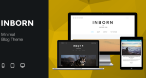 Inborn – Minimales und sauberes Blog-Template