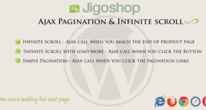 Jigoshop | Ajax Pagination & Unendliche Schriftrolle
