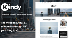 Kindy – Schönes & Minimalistisches Blog WordPress Layout