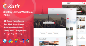 Kutir – WordPress-Vorlage für Verzeichnislisten