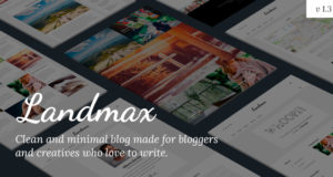 Landmax WP – Minimales Blog-Thema