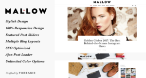 Malve – Lifestyle Blog & Magazin WordPress Vorlage