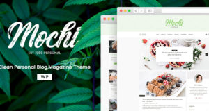 Mochi – Ein sauberes persönliches WordPress-Blog-Thema