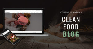 Narya – WordPress-Food-Blog-Thema