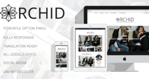 Orchidee – Ein sauberes persönliches WordPress-Blog-Thema
