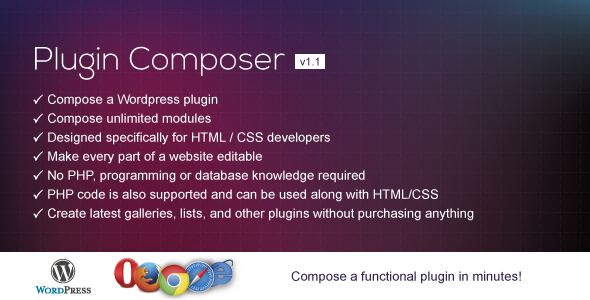 Plugin Composer für WordPress
