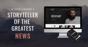 Ragnar Blog – Ein mutiges WordPress Blog Layout