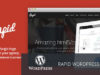Rapid - One Page WordPress Vorlage