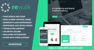 ReWalk – WordPress-Layout für Unternehmen