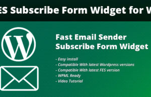 Schneller E-Mail-Absender Formular-Widget für WP abonnieren