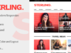 Sterling - News Magazine Blog Responsives WordPress-Vorlage