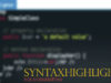 SyntaxHighlighter-Element für Cornerstone