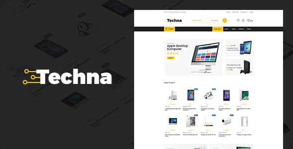 Techna - Electronics Shop WooCommerce Template