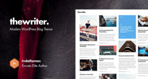 The Writer – Modernes WordPress-Blog-Layout