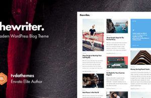 The Writer – Modernes WordPress-Blog-Layout