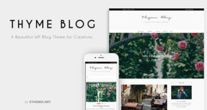 Thymian – Ein Blog & Shop-Vorlage für WordPress