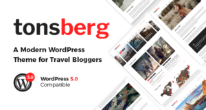 Tonsberg – Ein modernes WordPress-Vorlage für Reiseblogger