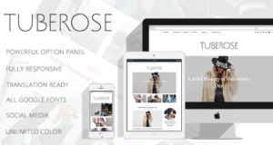 Tuberose – Intelligentes persönliches WordPress-Blog-Thema