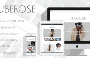 Tuberose – Intelligentes persönliches WordPress-Blog-Thema