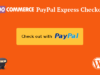 WooCommerce PayPal Express Checkout und PayPal-Gutschrift