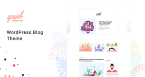 Yowel – Kreatives Yoga Blog WordPress Vorlage