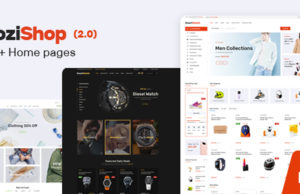 Yozi – Mehrzweckelektronik WooCommerce WordPress Layout