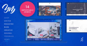 Yvy – Blog / Magazin WordPress Vorlage