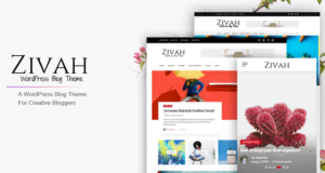 Zivah – WordPress-Blog-Layout für kreative Blogger