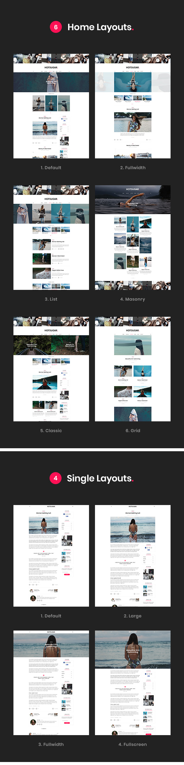 HotSugar | Responsive WordPress Blog Layout - 1