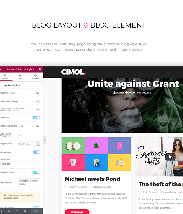 Cimol - Responsive One Page & Multi Page Portfolio Layout - 2