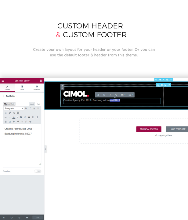 Cimol - Responsive One Page & Multi Page Portfolio Layout - 4