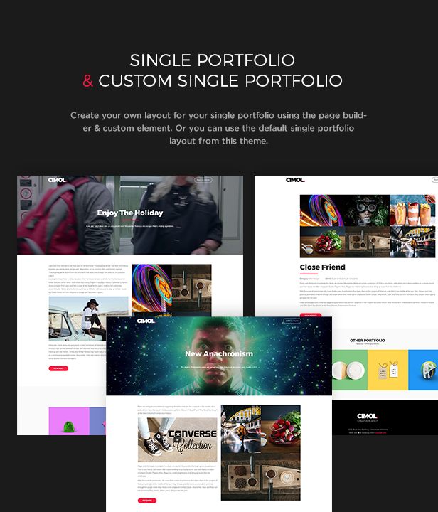 Cimol - Responsive One Page & Multi Page Portfolio Layout - 5