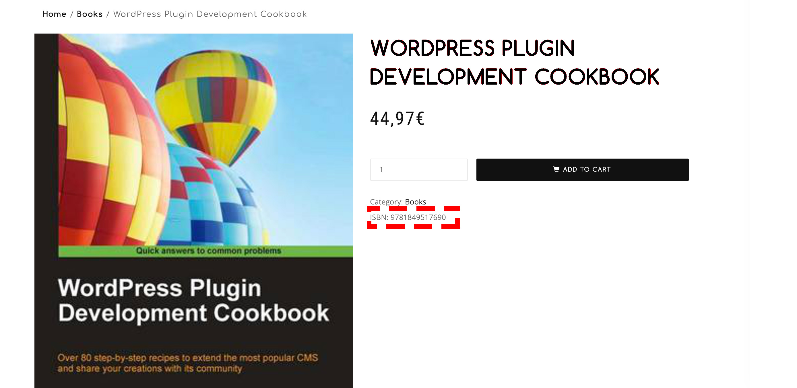 CTL Woocommerce ISBN - 4